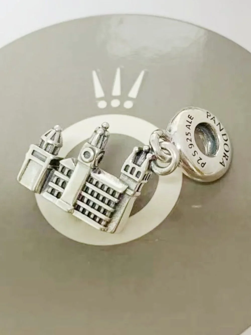 Pandora Charles Bridge Silver Dangle Charm